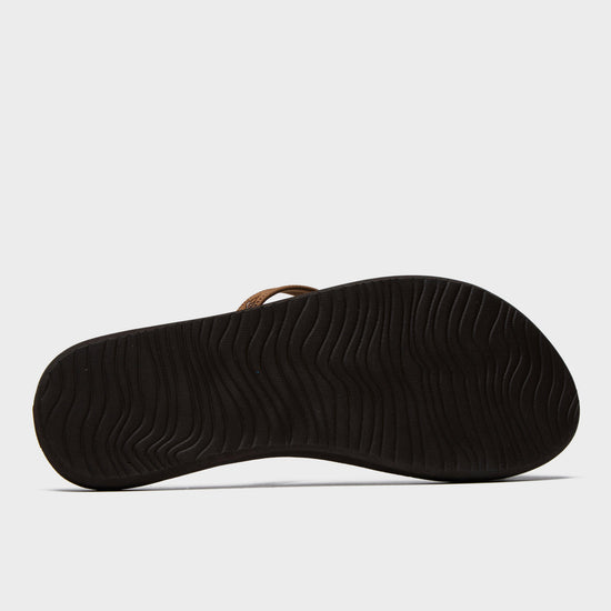 Women’s Slim Ginger Leather Flip Flops