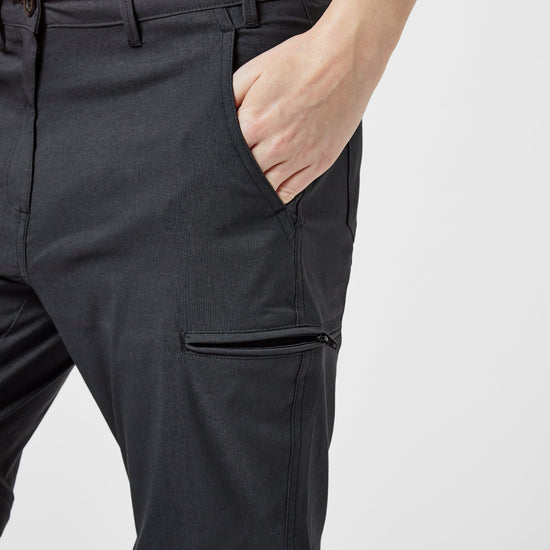 Women's Stretch Double Zip Off Trousers - Short