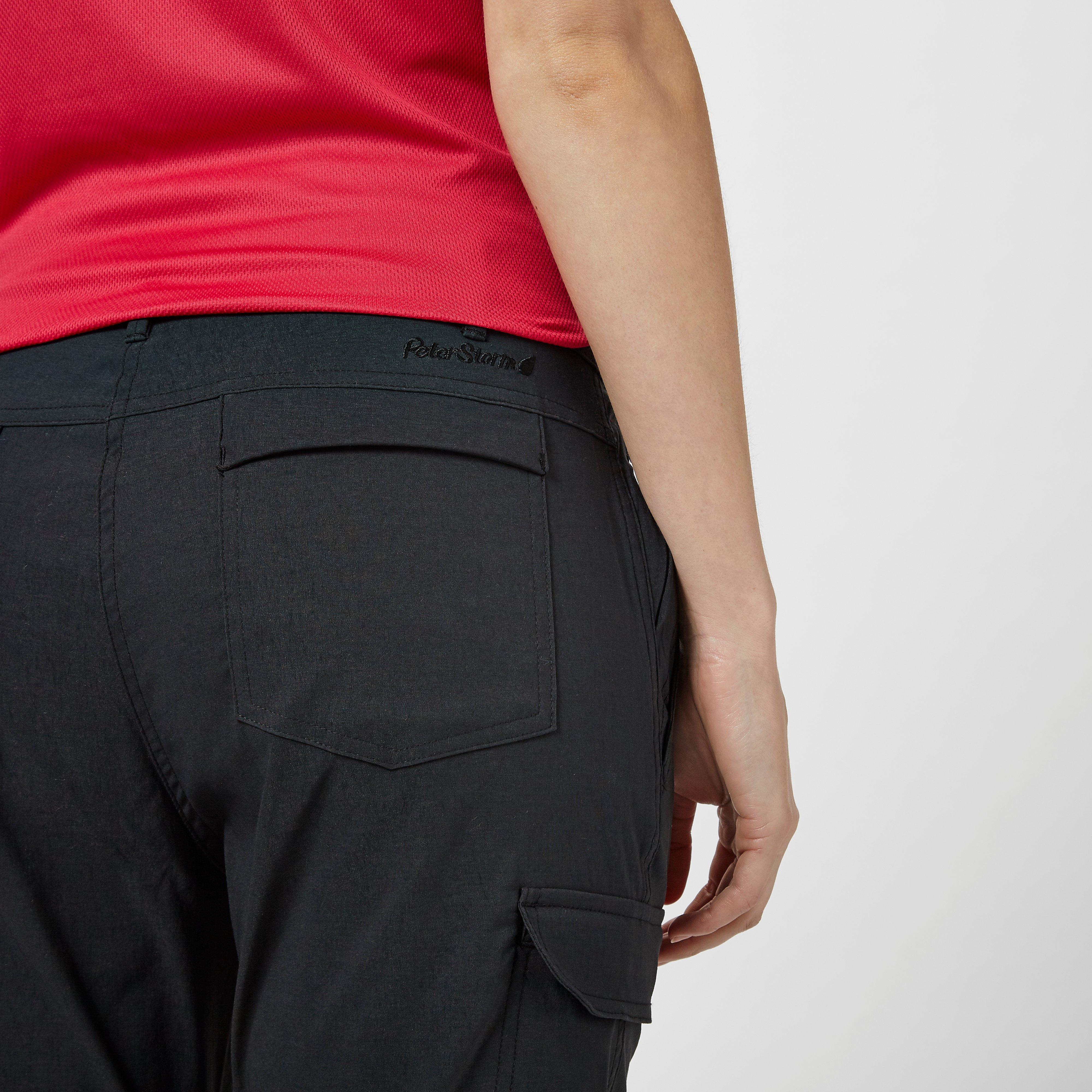 Women's Stretch Double Zip Off Trousers - Short
