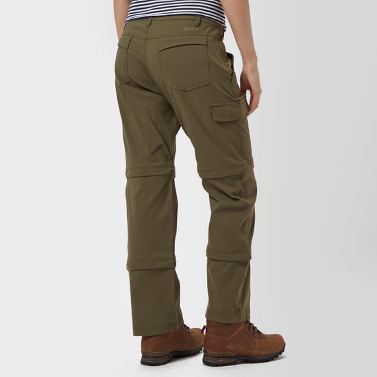 Women's Stretch Double Zip Off Trousers - Short