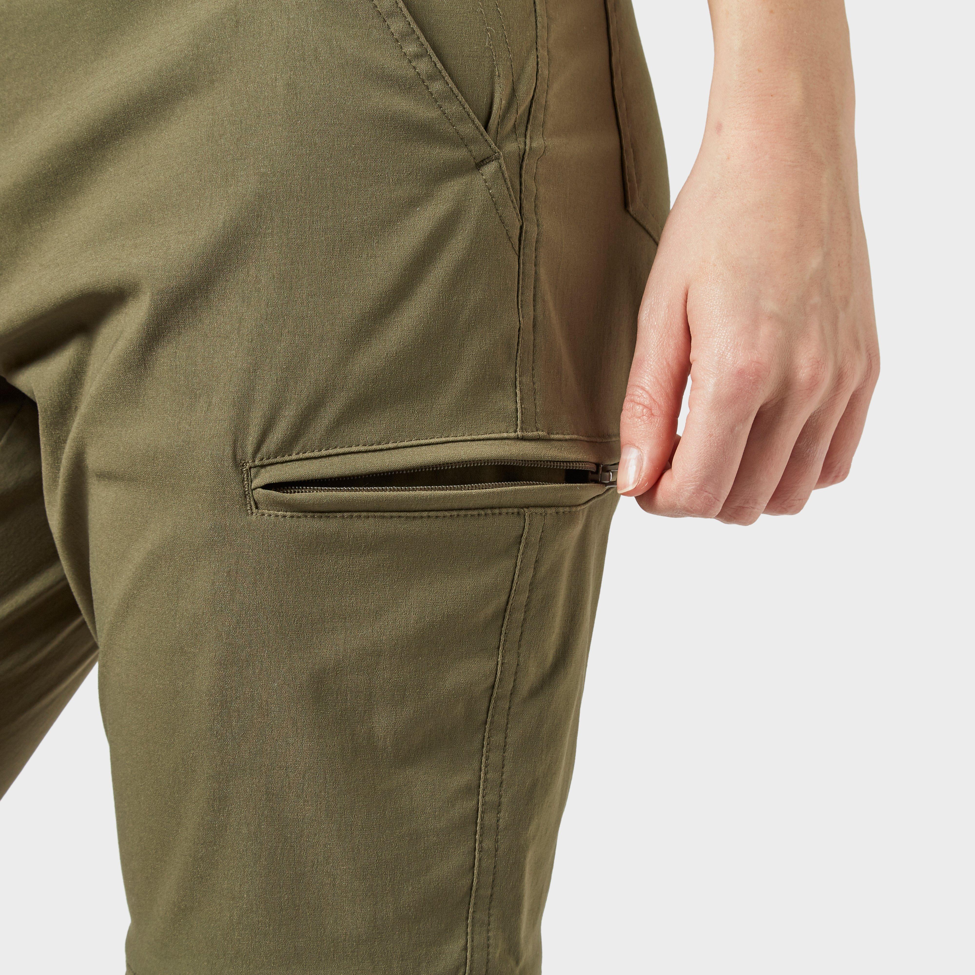 Women's Stretch Double Zip Off Trousers - Long
