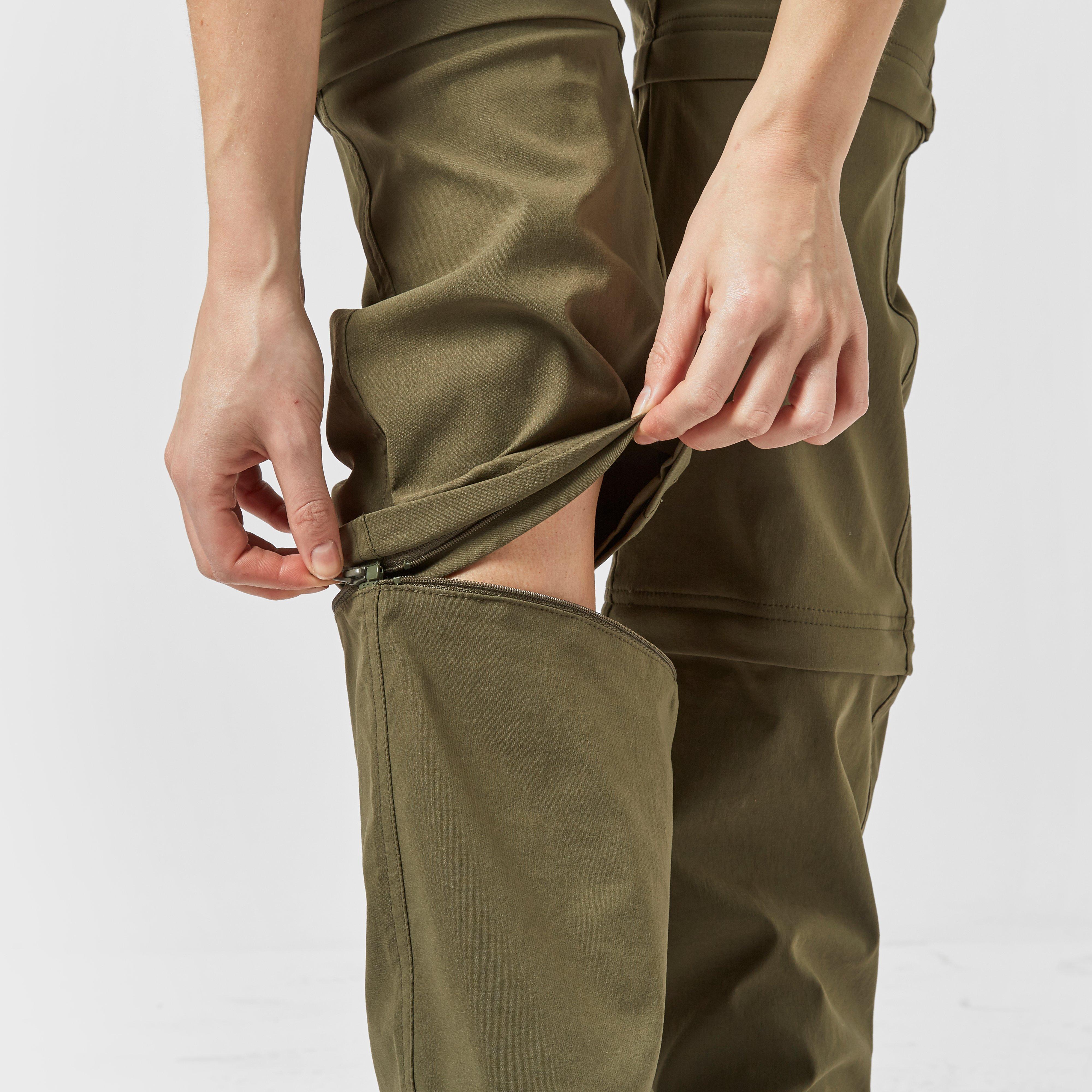 Women's Stretch Double Zip Off Trousers - Long