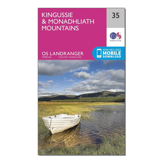 Landranger 35 Kingussie & Monadhliath Map