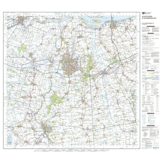 Landranger 112 Scunthorpe & Gainsborough Map