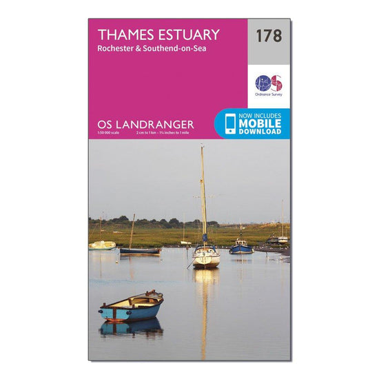 Landranger 178 Thames Estuary Map