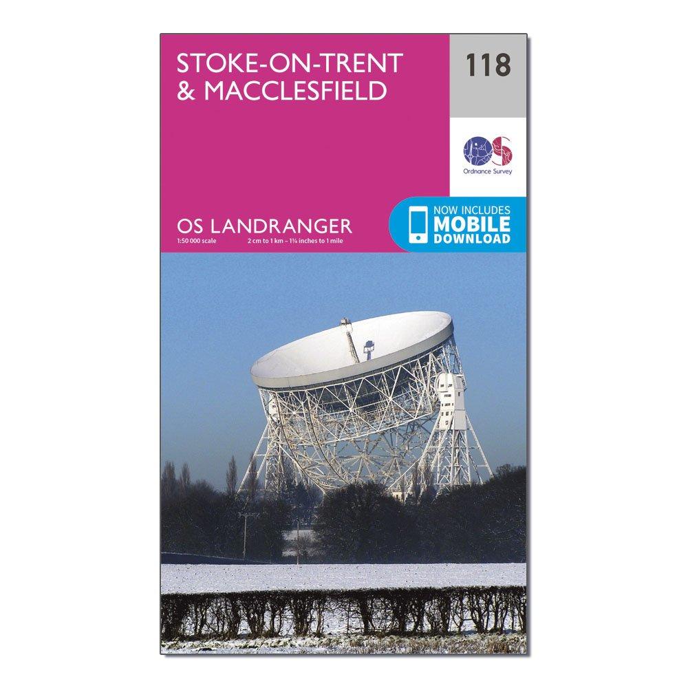 Landranger 118 Stoke-on-Trent & Macclesfield Map