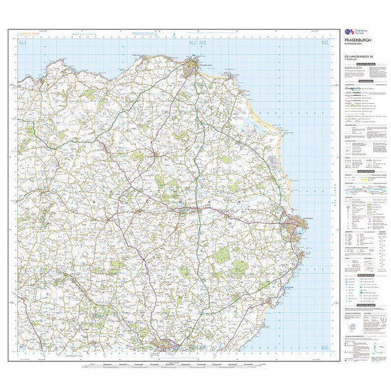 Landranger Active 30 Fraserburgh, Peterhead & Ellon Map With Digital Version
