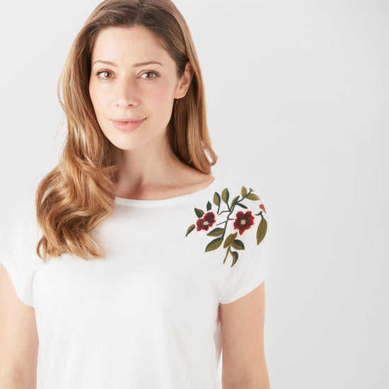 Women's Embroidered Tee