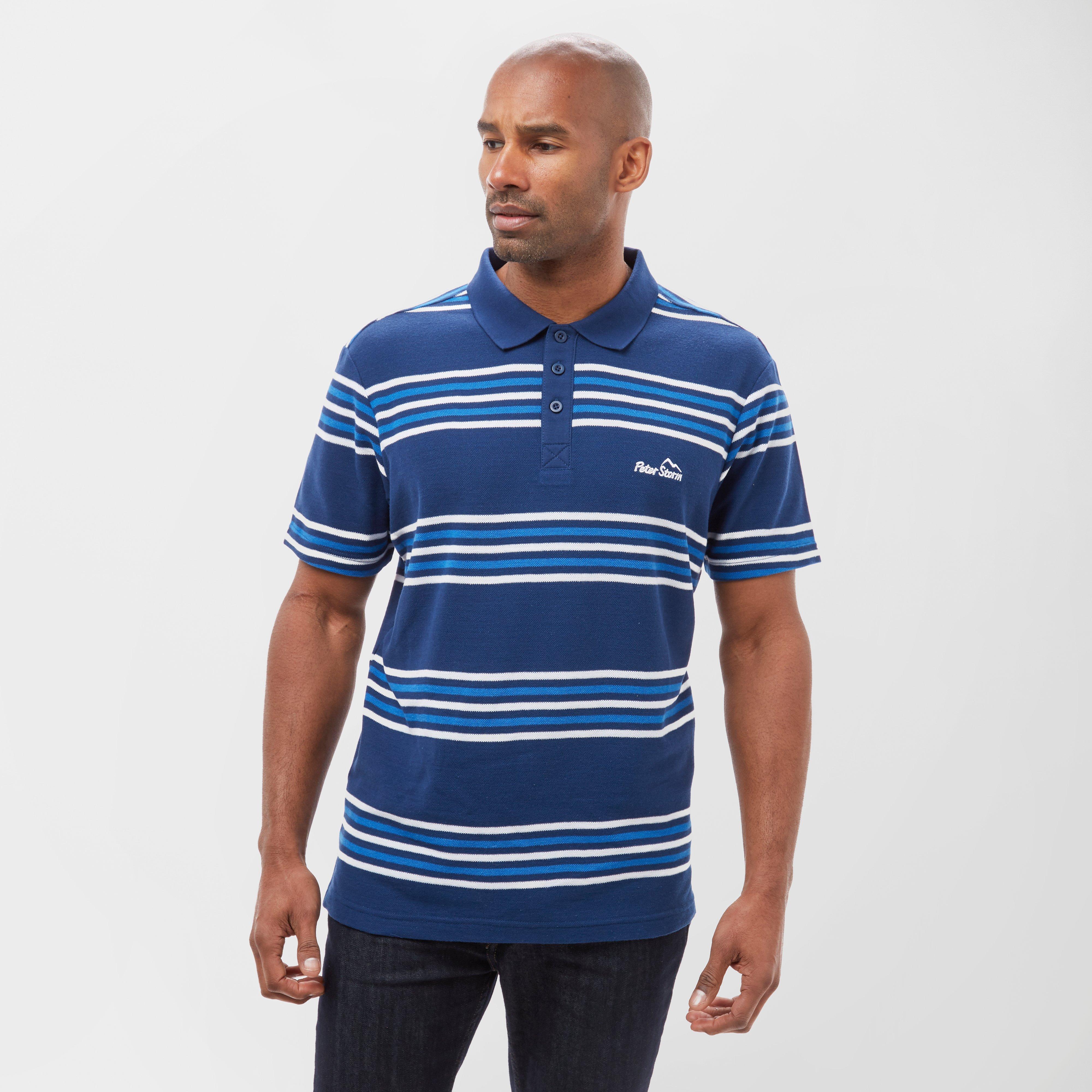 Men's Striped Polo Shirt