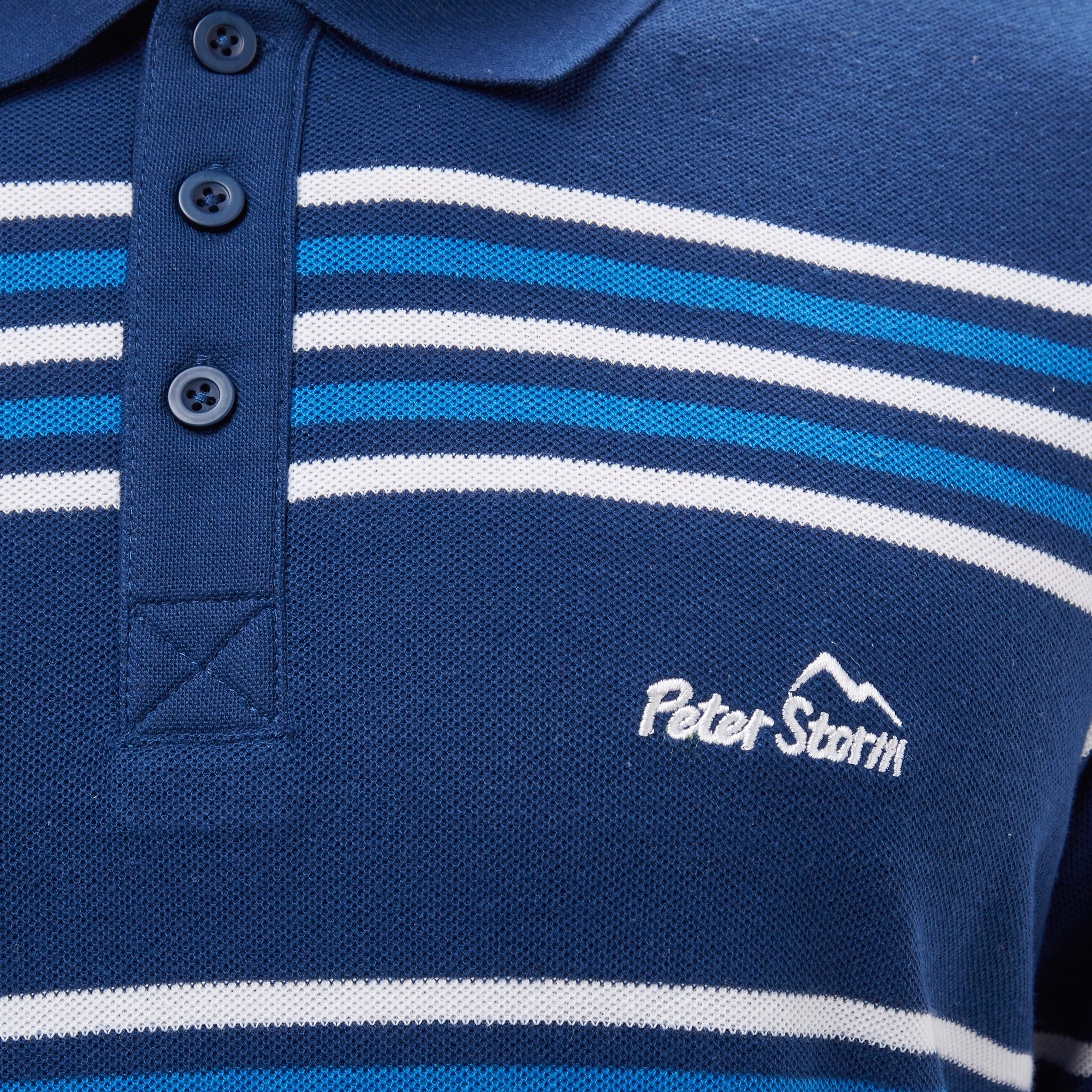 Men's Striped Polo Shirt