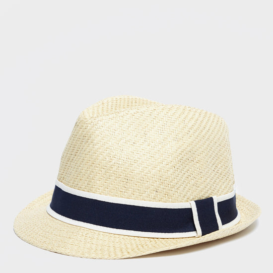 Men's Straw Trilby