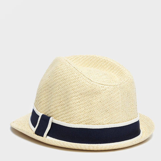 Men's Straw Trilby
