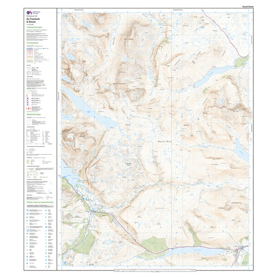 Explorer 435 An Teallach & Slioch Map With Digital Version