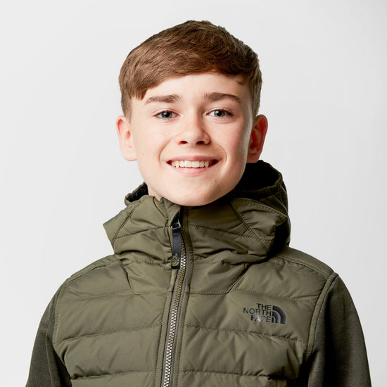 Kid's Mitteleggi Down Hybrid Hoodie