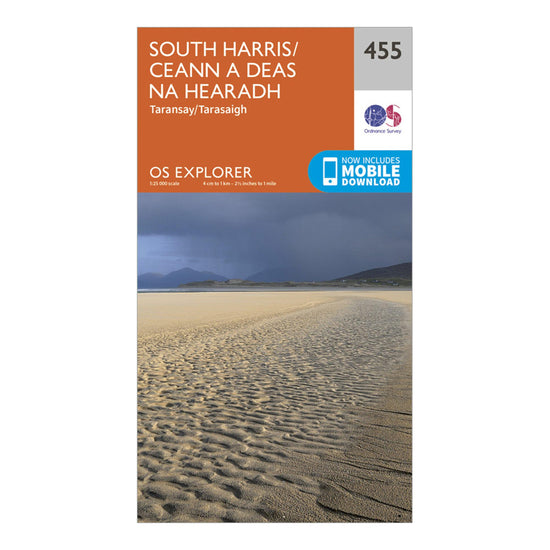 Explorer 455 South Harris Map With Digital Version