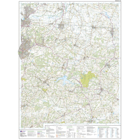 Explorer 136 High Weald Map With Digital Version