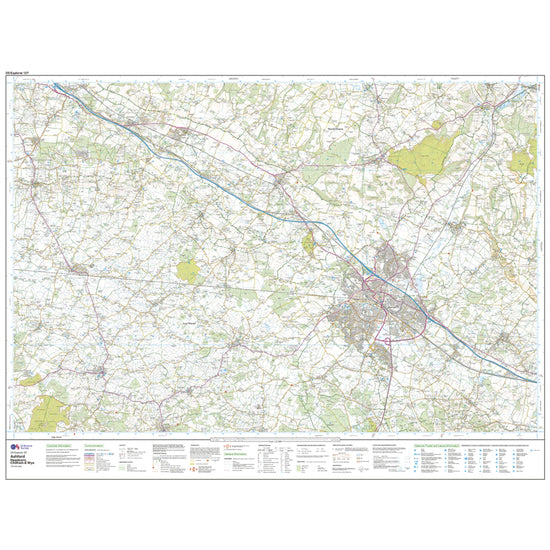 Explorer 137 Ashford Map With Digital Version