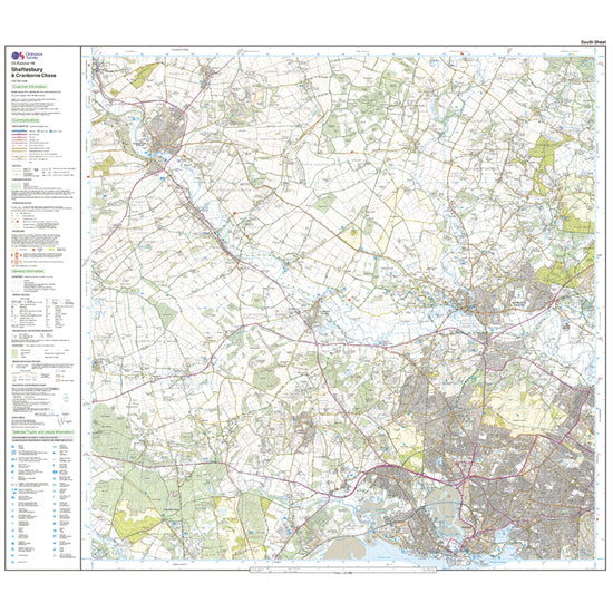 Explorer Active 118 Shaftesbury & Cranborne Chase Map With Digital Version