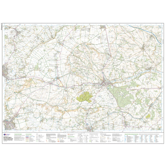 Explorer 157 Marlborough & Savernake Forest Map With Digital Version