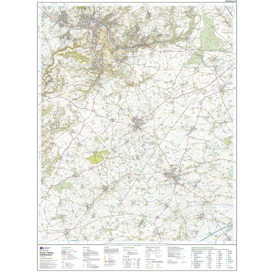 Explorer 168 Stroud, Tetbury & Malmesbury Map With Digital Version