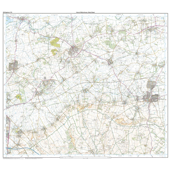Explorer Active 170 Abingdon, Wantage & Vale of White Horse Map With Digital Version