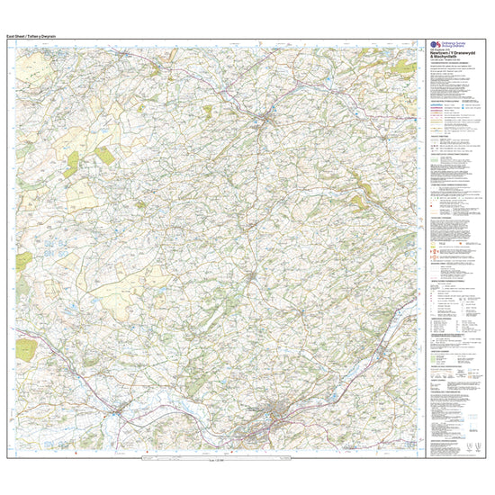 Explorer 215 Newton & Llanfair Caereinion Map With Digital Version