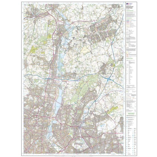 Explorer Active 174 Epping Forest & Lee Valley Map With Digital Version