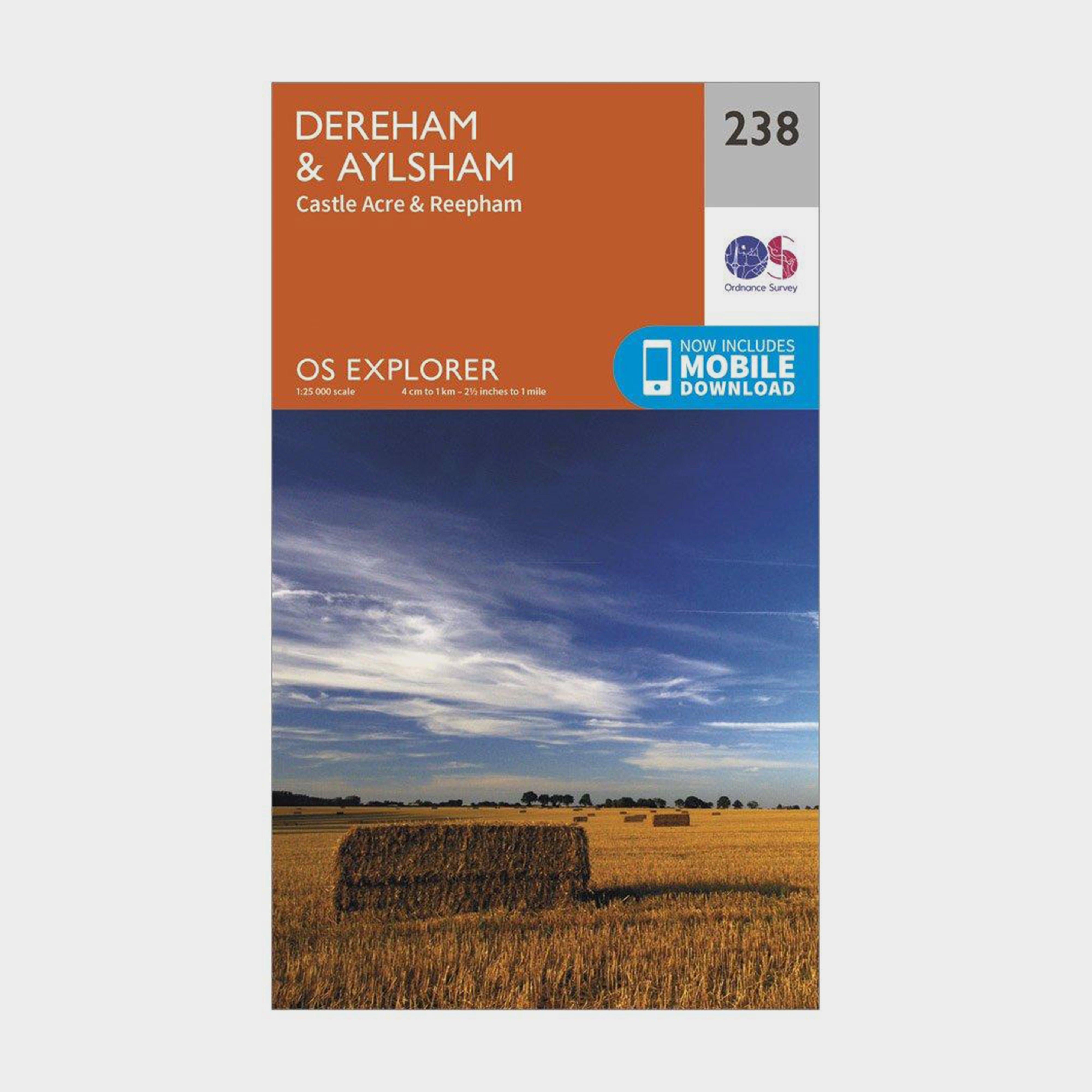 Explorer 238 East Dereham & Aylsham Map With Digital Version