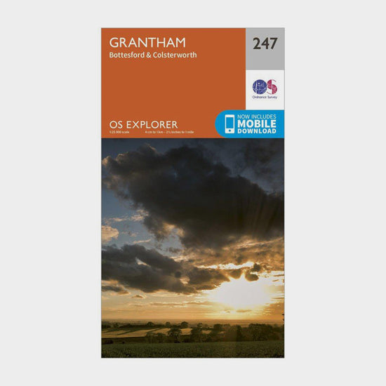 Explorer 247 Grantham Map With Digital Version