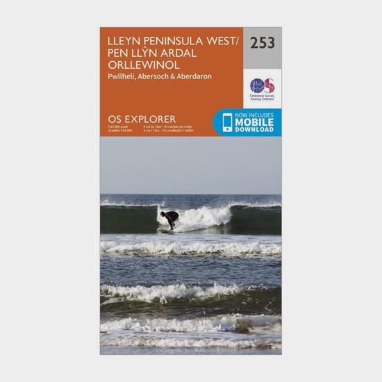 Explorer 253 Lleyn Peninsula West Map With Digital Version