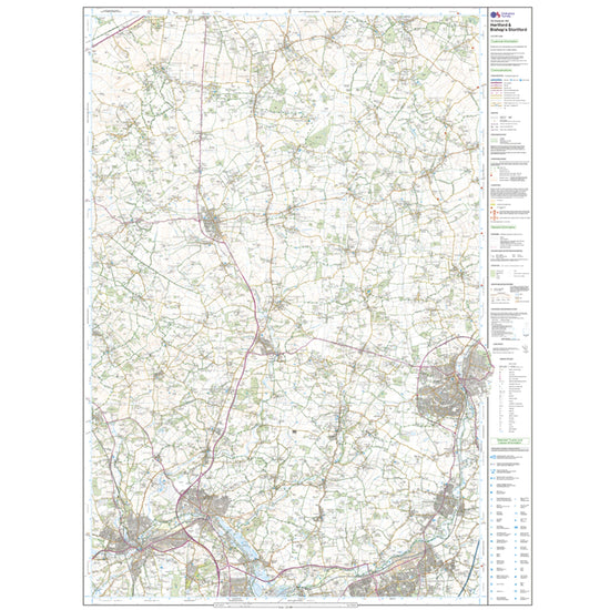 Explorer Active 194 Hertford & Bishop’s Stortford Map With Digital Version