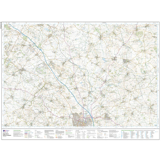 Explorer Active 206 Edge Hill & Fenny Compton Map With Digital Version