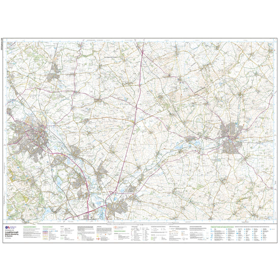 Explorer Active 246 Loughborough, Melton Mowbray & Syston Map With Digital Version