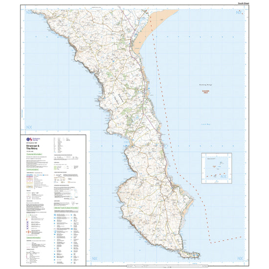 Explorer Active 309 Stranraer & The Rhins Map With Digital Version