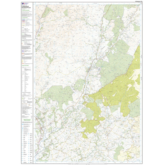Explorer Active 324 Liddersdale & Kershope Forest Map With Digital Version