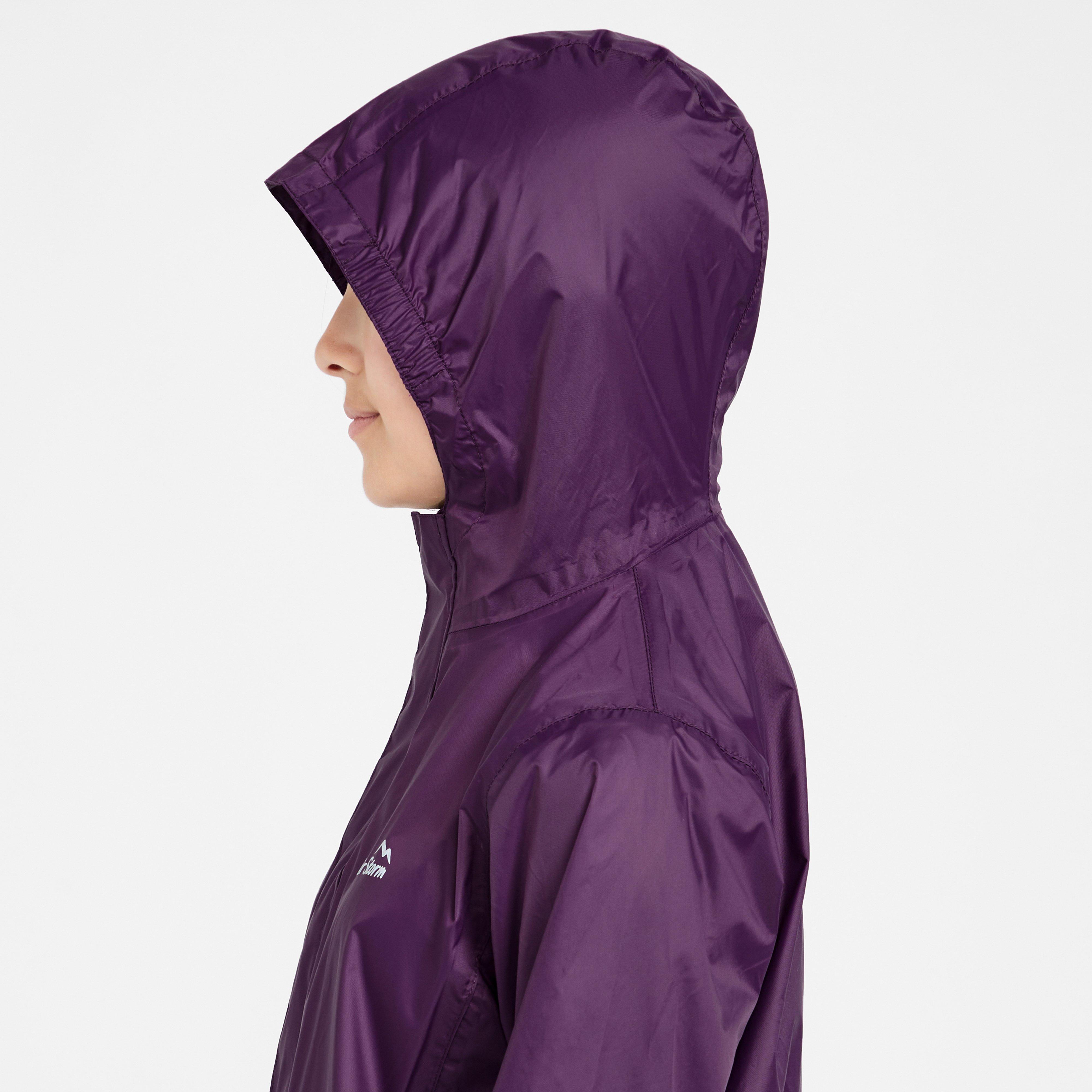 Kid’s Hooded Packable Waterproof Jacket