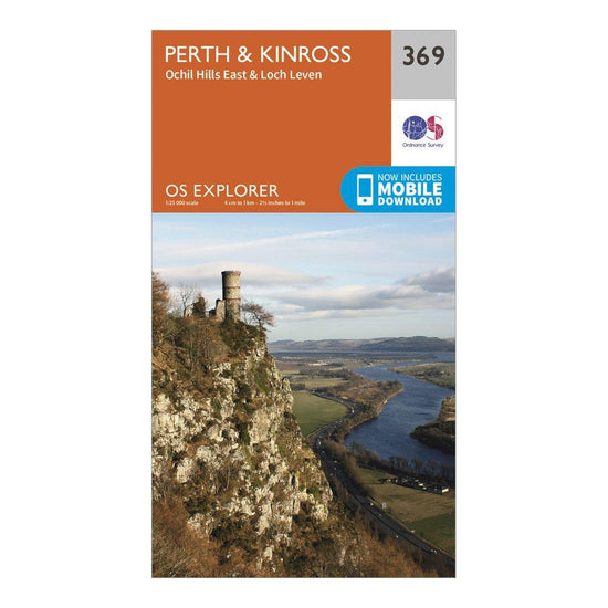 Explorer 369 Perth & Kinross Map With Digital Version