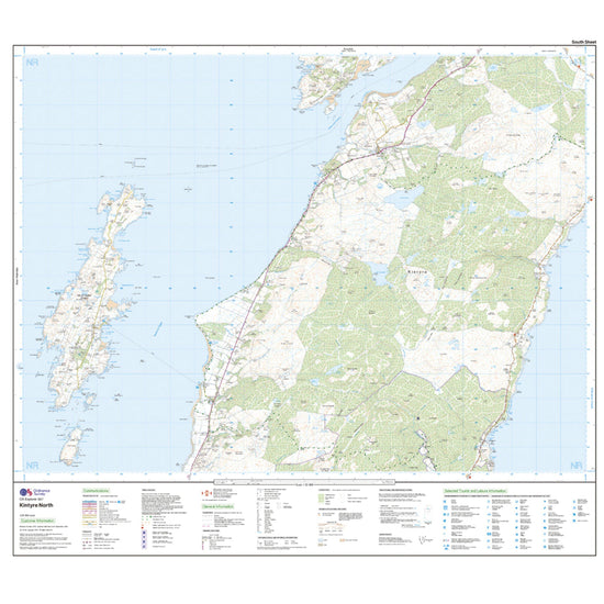 Explorer Active 357 Kintyre North Map With Digital Version