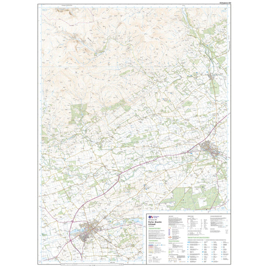 Explorer Active 389 Forfar, Brechin & Edzell Map With Digital Version