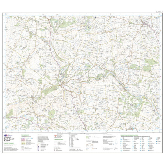 Explorer 426 Banff, Macduff & Turriff Map With Digital Version