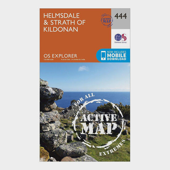 Explorer Active 444 Helmsdale & Strath of Kildonan Map With Digital Version