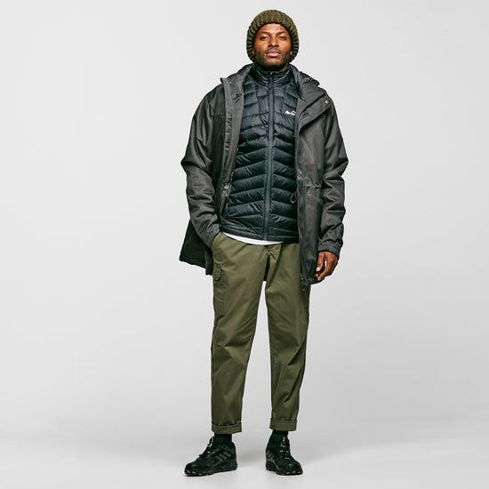 Men’s Textured Insulated Jacket