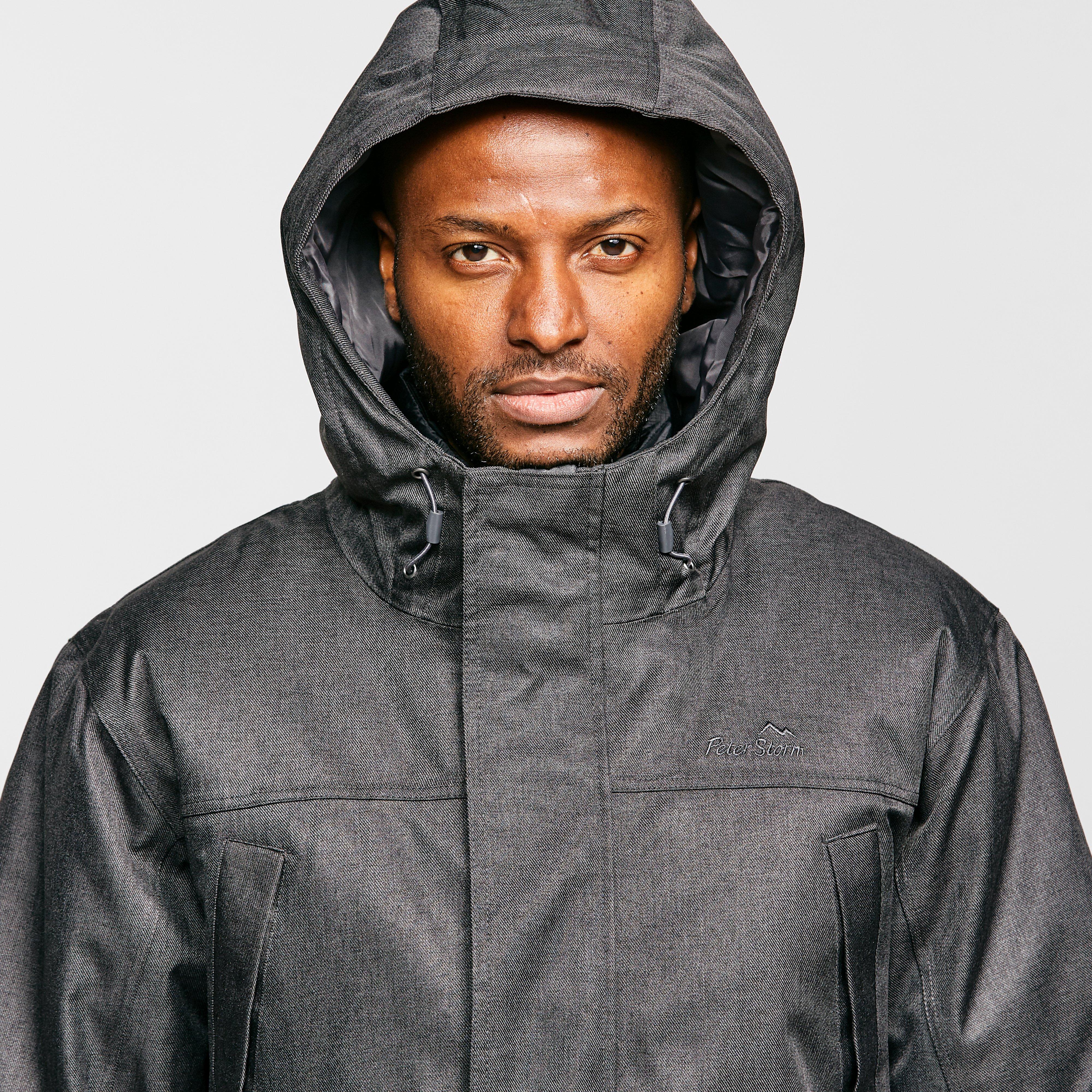 Men’s Textured Insulated Jacket