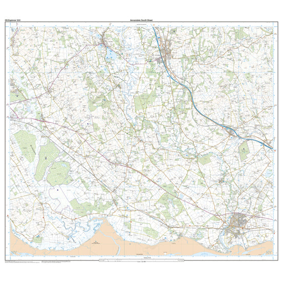 Explorer 322 Annandale Map With Digital Version