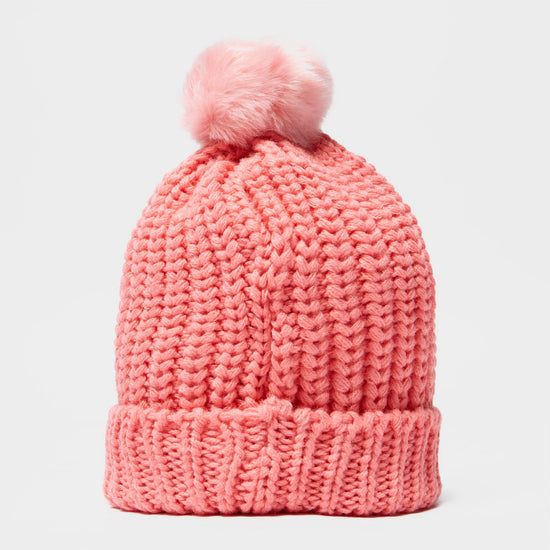 Kids’ Fur Pom Hat