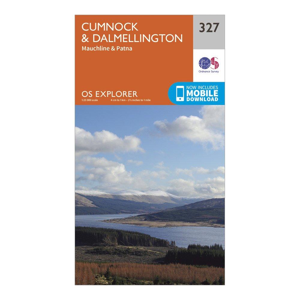 Explorer 327 Cumnock & Dalmellington Map With Digital Version