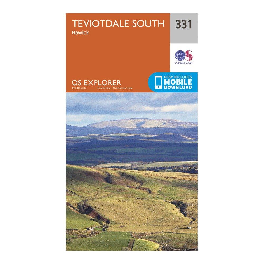 Explorer 331 Teviotdale South Map With Digital Version