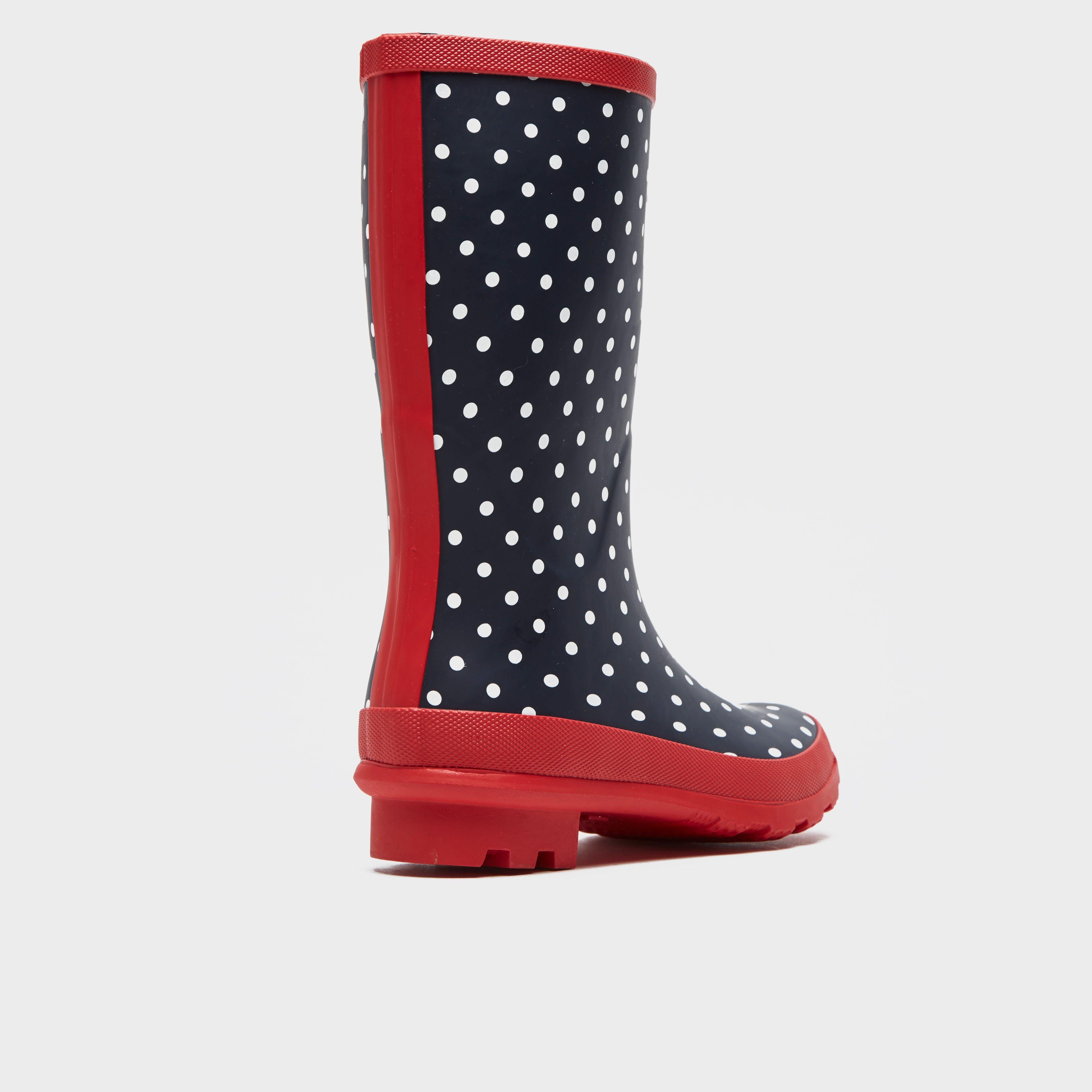 Women's Spotted Wellies Short