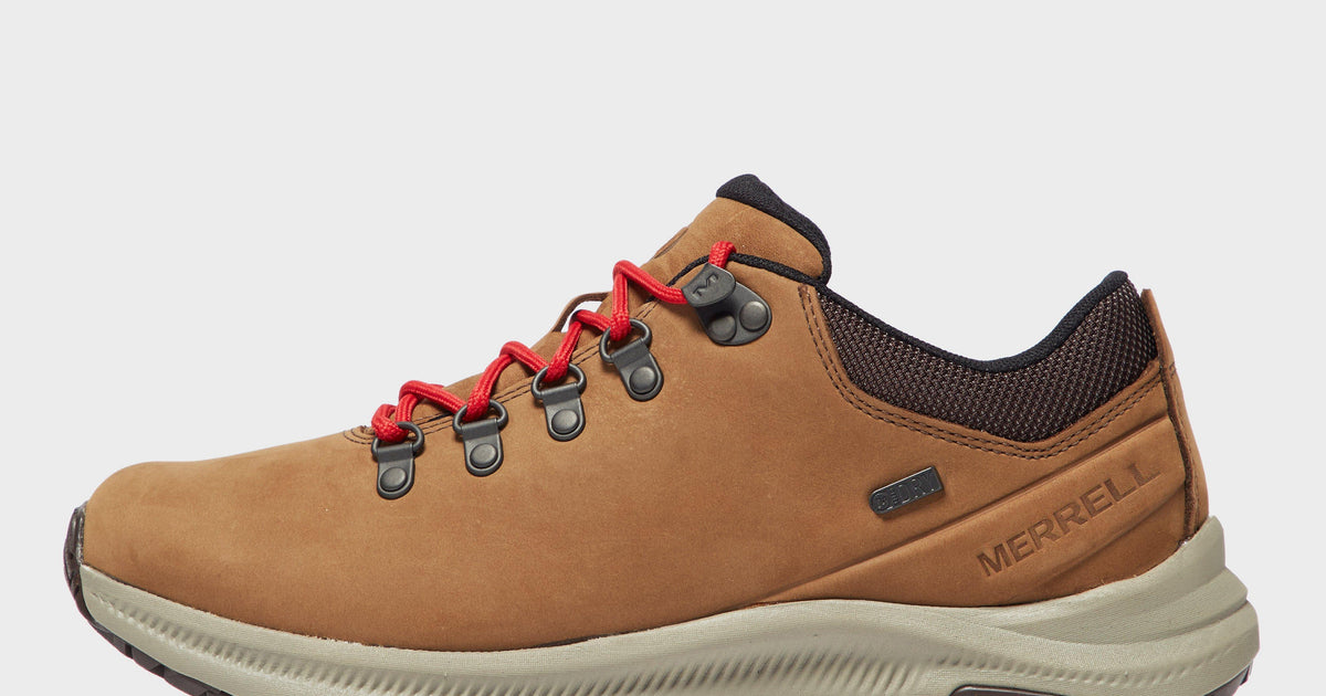 Merrell Ontario Shoes Mens US 14 Waterproof Low Brown Hiking Boots Vibram J53207 Merrell Ontario SP Lace SE Shoes - brown, green (otter) main image 3