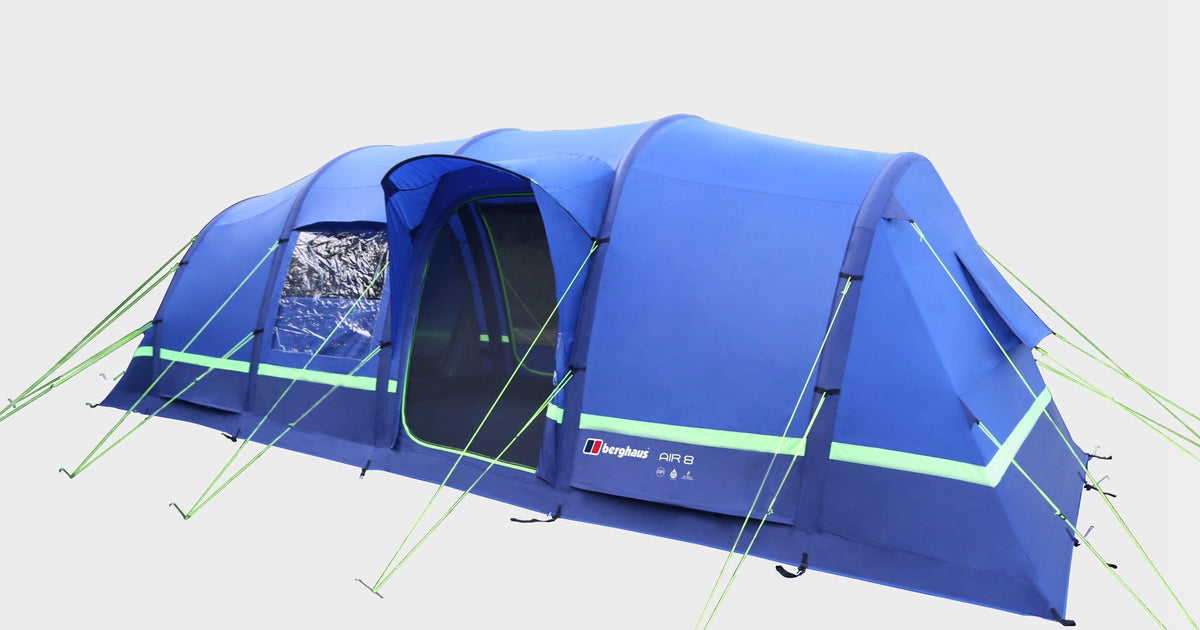 berghaus blow up tent Blue Berghaus Air 8 Tent – Blacks